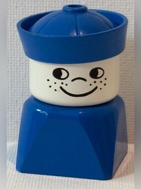 Vintage 1978 Lego Duplo Sailor Bath Toy Minifigures cake topper toy toys